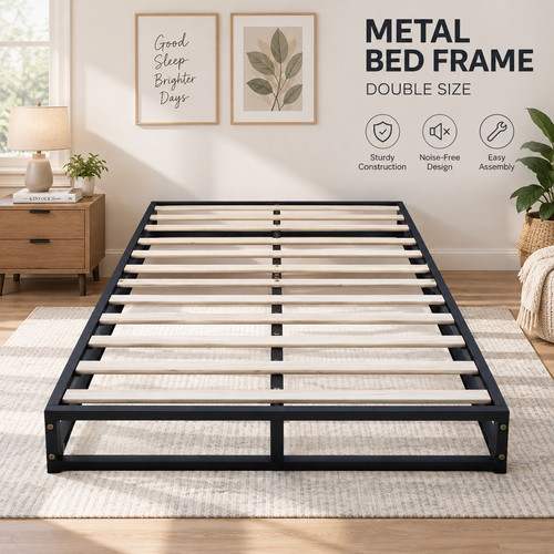 King double single metal - king,