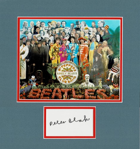 Peter blake signed autograph - peter,