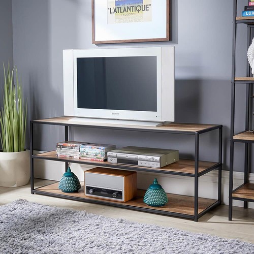 Media unit open storage - unit,