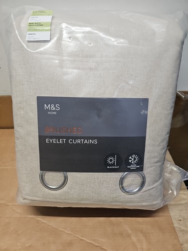Home brushed eyelet - m&s,