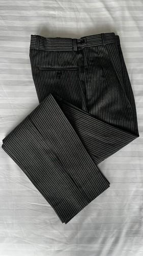 Mens luxury grey pinstripe - mens,