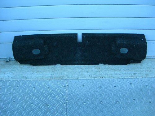 Black cover rear - black, bonnet