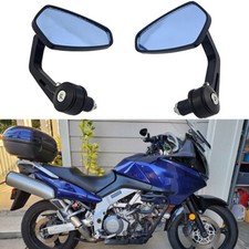 7/8" Motorcycle Motorbike Handle Bar End Mirror For Suzuki V-Strom DL1000 DL 650
