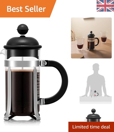Elegant black french press - black,