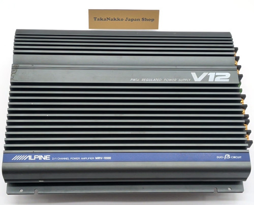 Alpine v12 mrv 1000 - mrv-1000, car