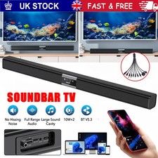 Wireless Bluetooth Sound Bar TV Soundbar Subwoofer Speaker Home Theater Gaming