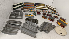 OO Gauge Triang Hornby Model Railway Bundle Wagons Rails Buildings Accessories