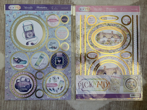 Hunkydory card making - a4,