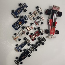 Job Lot 10x Vintage Corgi F1 Cars Whizzwheels McLaren Ford JPS Elf Models Die as
