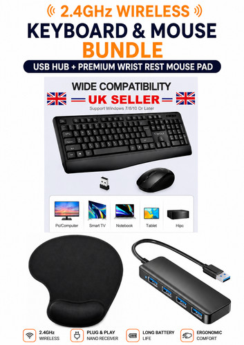4ghz wireless keyboard - 2.4ghz, &