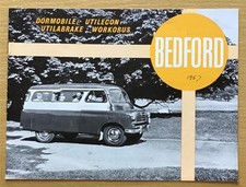BEDFORD CA Dormobile Utilecon Ultibrake & Workobus Sales Brochure Sep 1956 B641
