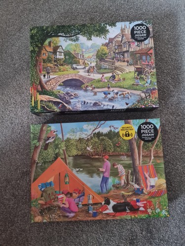 1000 pieces jigsaw - x,