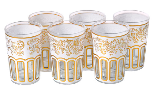 Moroccan tea glasses - moroccan,