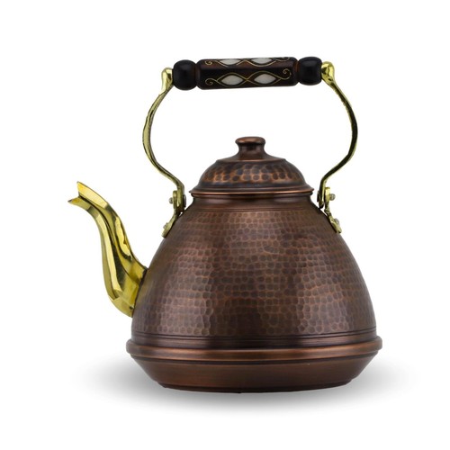 Large copper teapot - 3l,