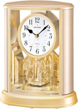 Rhythm Mantel Clock 2 Tone