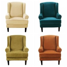 Wingback chair covers stretch - covers,