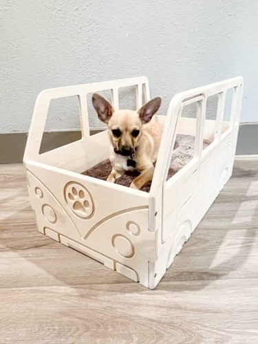 Wagon bus small dog bed - , 24"