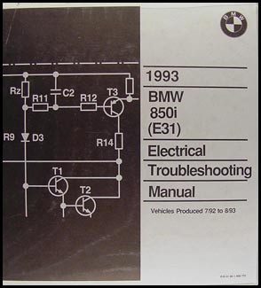 1993 bmw 850i - bmw, electrical