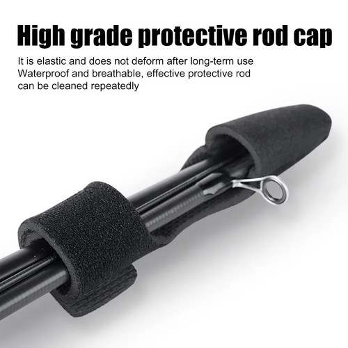 Black rod tip protector - x,
