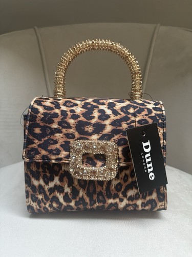 Dune leopard print diamonte - dune,