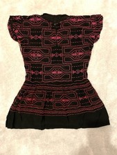 Vintage 60s Black And Purple