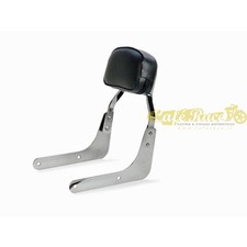Chrome Low Backrest For Harley