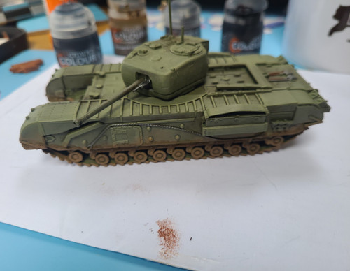 Painted bolt action churchill - painted,