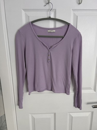 Lindex ribbed long sleeve - long, top