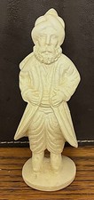 Antique finely carved Meerschaum Gentleman figure, 11.5 cm high