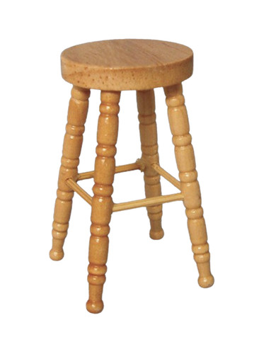 Dolls house stool - stool, light