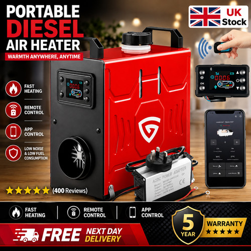Diesel air heater - diesel, 8kw