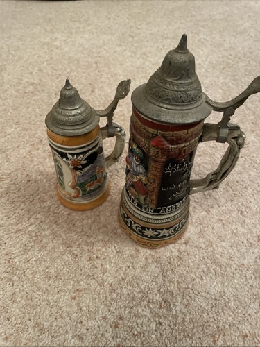 Vintage german beer stein - german,