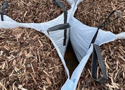 Bark chippings ton bags - chippings,