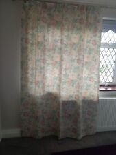 FULLY LINED CURTAINS BY DEBENHAMS PINCH PLEATED TOPS MULTICOLOURED