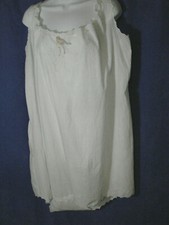 Vintage 20s Cotton Slip Eyelet