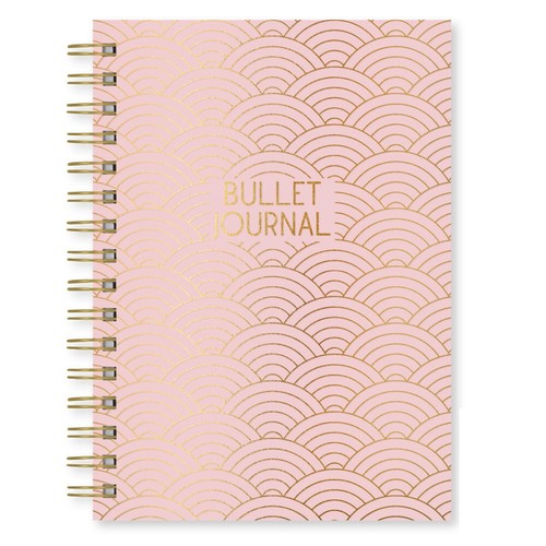 Pink bullet journal dotted - bullet,