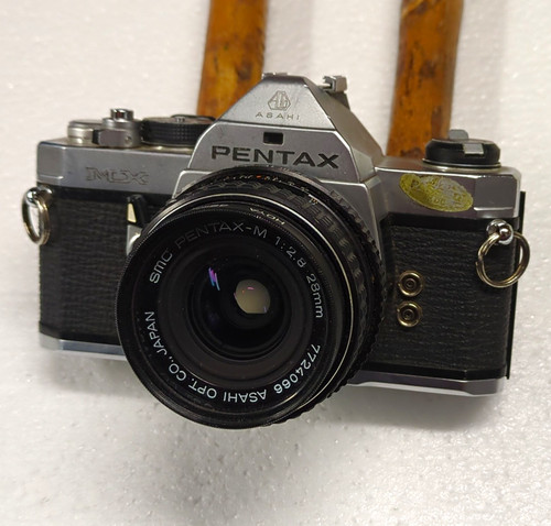 Pentax silver 35mm - silver, film