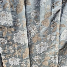 Pair of Floral Pleated