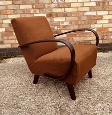 A single Halabala Art Deco armchair model H227 Original Condition UK Dealer ??