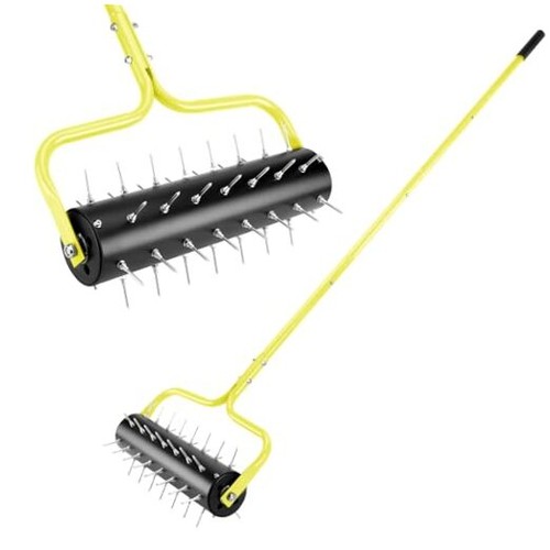 Rolling lawn aerator - rolling,