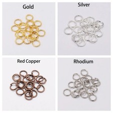 100Pcs 5mm Metal DIY Jewelry