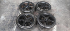 FORD FOCUS 2014 MK3 5 SPOKE ALLOYS WHEELS IN BLACK BM5J1007FB