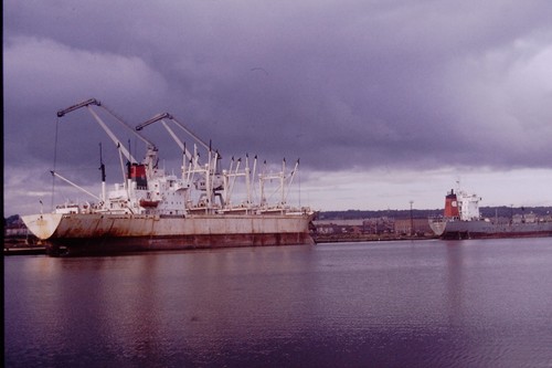 1989 shipping ship boat 35mm - shipping,