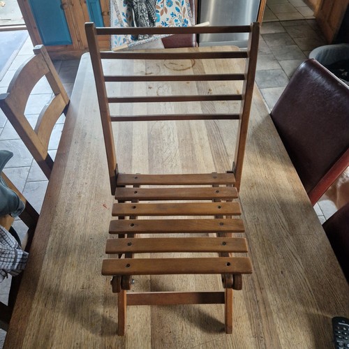 Mid century childrens folding - century,