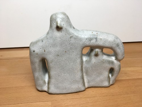 Cat santos small stoneware - cat,