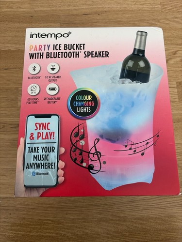 Intempo ice bucket speaker - intempo,