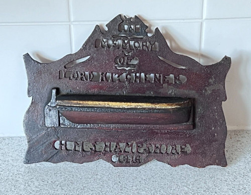 Ww1 1916 trench art memorial - ww1,