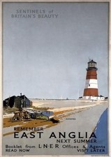 East Anglia | LNER  | Vintage Poster | A1, A2, A3