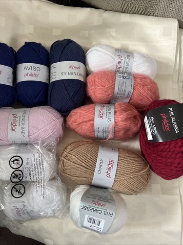 Phildar yarns joblot of - phildar,