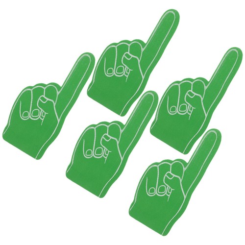 5pcs eva foam finger - eva,